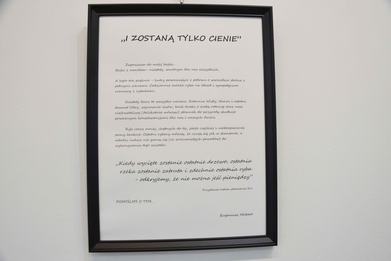 Wernisaż fotografii Eugeniusza Helberta  „i zostaną tylko cienie…” fot. Justyna Gołaszewska